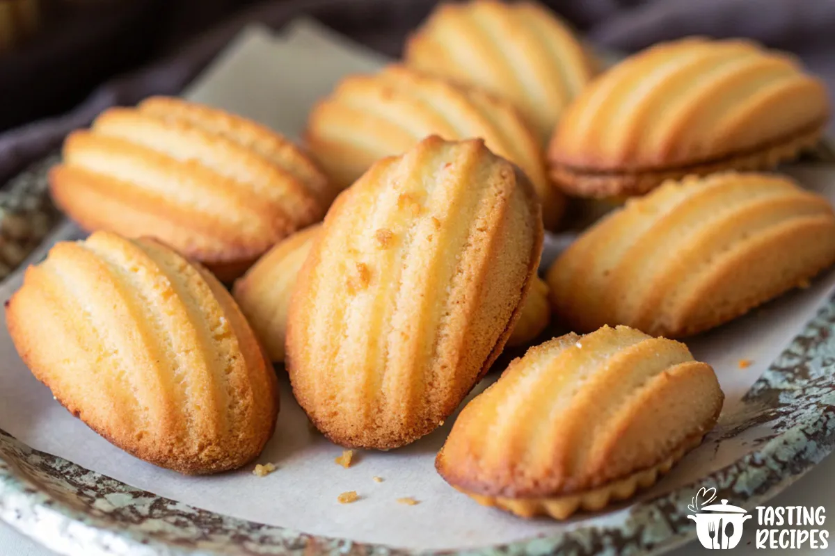 Madeline cookies recipe using cream